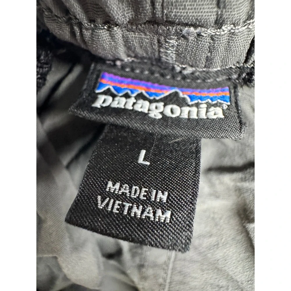Patagonia Baggies Shorts Mens Large Grey 5 Inch Inseam Nylon Unlined